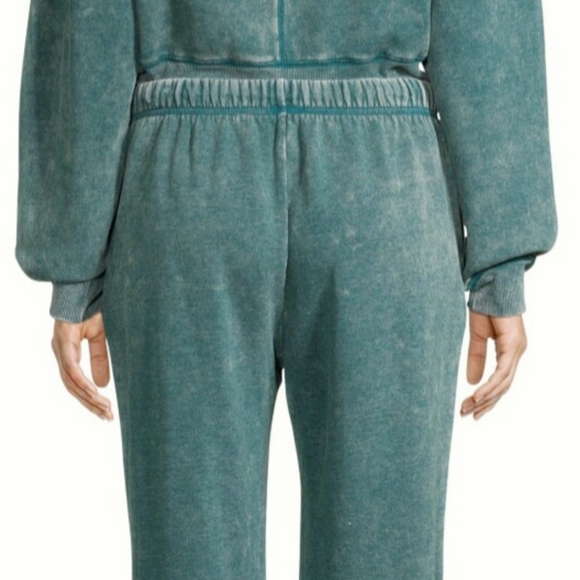 Flirtitude Boyfriend Fit Jogger Zenith Teal M Oversized NWT - Picture 4 of 12